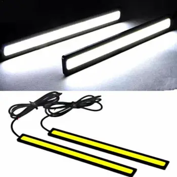 

1pcs Car Styling Ultra Bright Led Running Lights 17cm Cob Driving Fog Auto Waterproof Sale Hot Car Lamp L2L0