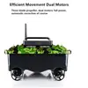 16 GPS 500M Fixed Speed Cruise RC Bait Boat 6Hour Yaw Automatic Calibration Waterproof Nigh Lighting High Speed RC Fishing Boat 6