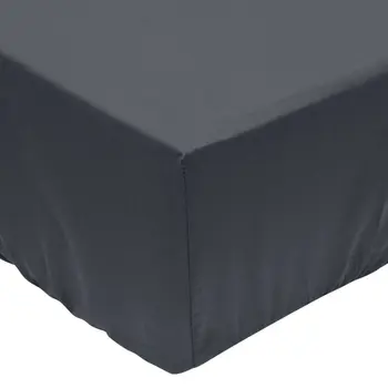 

Vidaxl fitted sheet 2 PCs 200 × 200 cm cotton anthracite