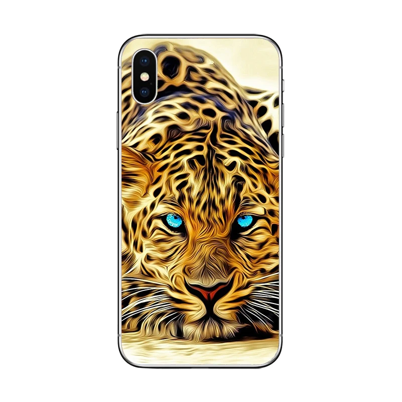 Чехол для телефона cicibers с животными лисой тигром волком iphone 11 Pro Max X XR XS MAX 7 8 6 S Plus 5 2