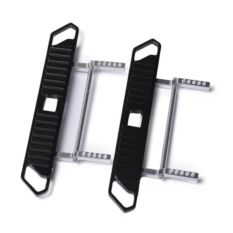 

BESTfor 1/10 Simulation Climbing Car Accessories SCX10 Upgrade Metal Side Pedals Aluminum Alloy Pedals