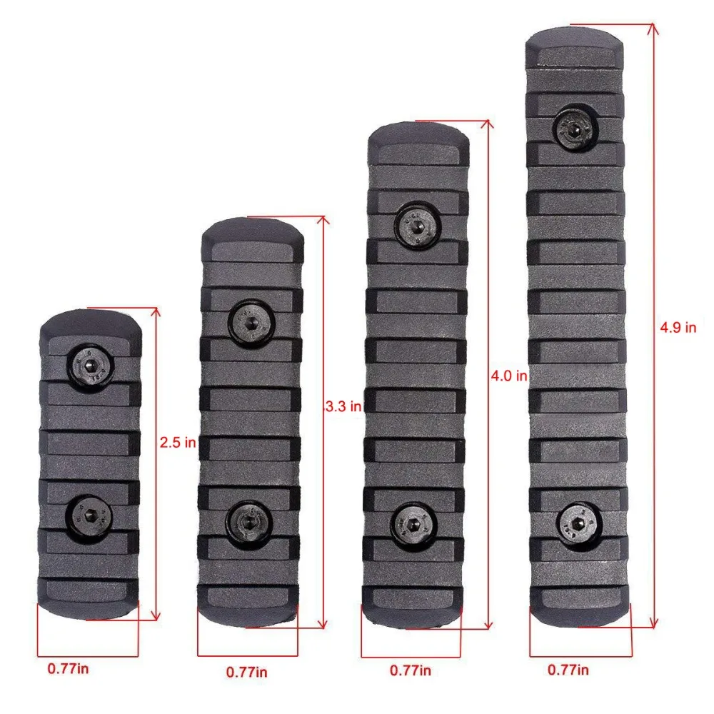 airsoft ar 15 accessories tactical gun accessories M-Lok System Rail Section pannel rail for rifle scope for hunting (5)