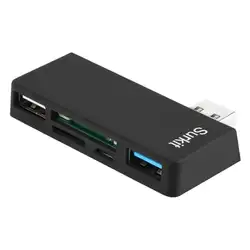 Высокоскоростной считыватель карт памяти Micro/USB2.0/3,0/TF/для microsoft Surface Pro 3/4, совместимый с Andorid и Windows