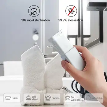 

Adjustable UVC Lamp Rechargeable Disinfection UV Germicidal Lamp Handheld Ultraviolet Sterilizer Home Travel Sterilization Light