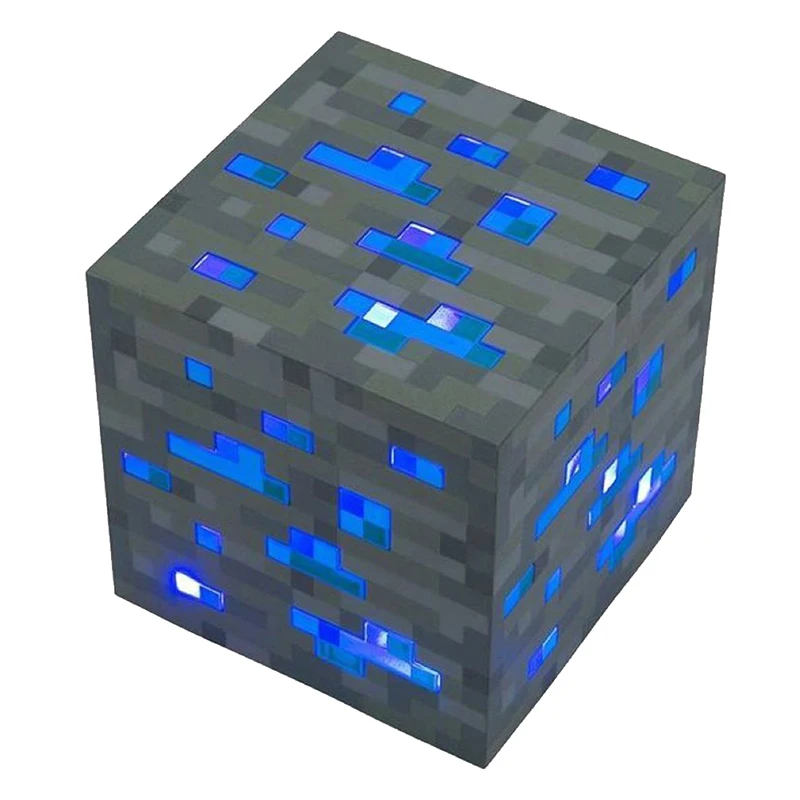 

EASY-Diamond Ore Light Up Led Night Light Cosplay toy gift Blue