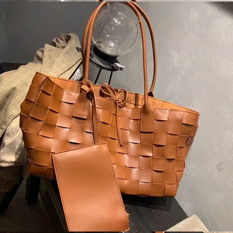 designer woven handbags