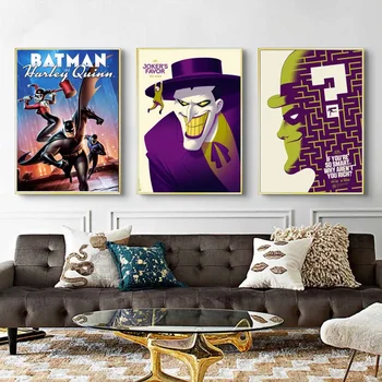 

Serie De Batman Animado Del Joker Wall Art HD Prints Home Decor Poster Picture Canvas Paintings For Living Room No Frame Artwork