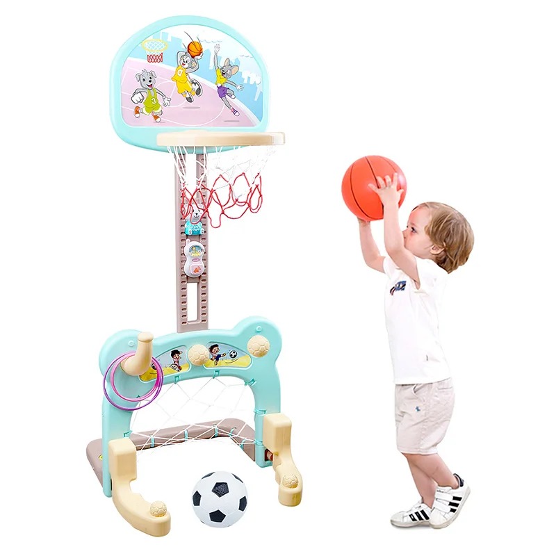 

Outdoor Adjustable Basketball Stand Basket Holder Hoop Goal Fun Activity Sport Game Mini Indoor Baloncesto Kid Boy Toy Sport E5