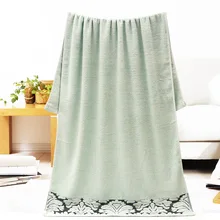 Gaoyang чистое хлопковое очень большое плотное банное полотенце для отеля Чистый хлопок Одноцветный 70X140 для взрослых большой