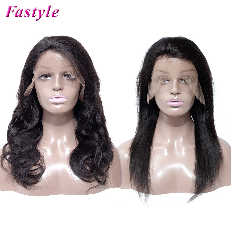 13X4 Lace Frontal Human Hair Wigs Body Wave Straight Brazilian Virgin Front Wig Wholesale Factory Price On Sale | Шиньоны и парики