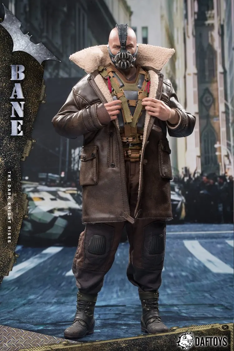 DAFTOYS 1/6 масштаб коллекционный полный набор Бэтмен, Бэйн Strong Edition набор головной одежды аксессуар модель для 12 ''M34 M35 Body