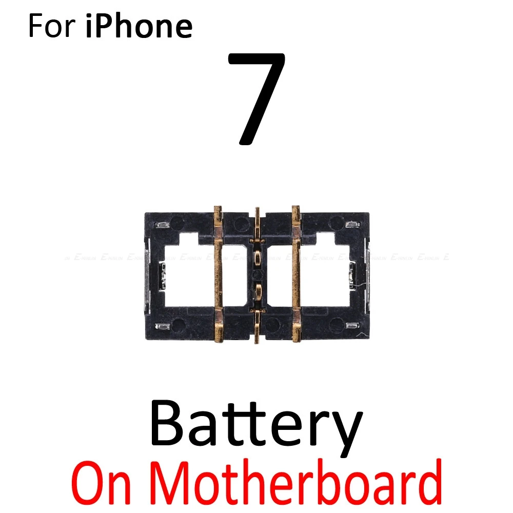 2 шт. встроенный FPC батарея Разъем контактный держатель для iPhone 7 8 Plus X XR XS Max на