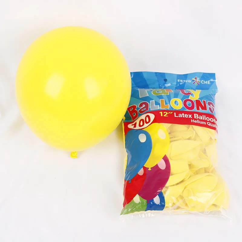 yellow 10 шт., латексные шары на день рождения из розового золота, 12 дюймов, гелиевые металлические шары, уплотненные свадебные сувениры, конфетти, Глобо, детские игрушки - Цвет: yellow