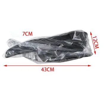 

2PCS Car Mini Rear Spoiler, Bumper Small Surround Rear Lip Decorative Spoiler Easy To Use