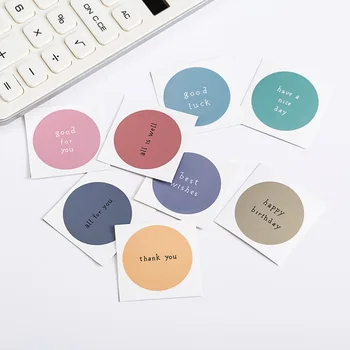 

Mohamm 1Pc Ins Style Morandi Dot Stickers Decorative Scrapbooking School Supplies