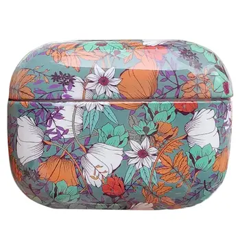 

1pcs Simple Flower Pattern Wireless Earphone Protective Shell Cover Silicone Case Compatible for AirPodspro pro 3