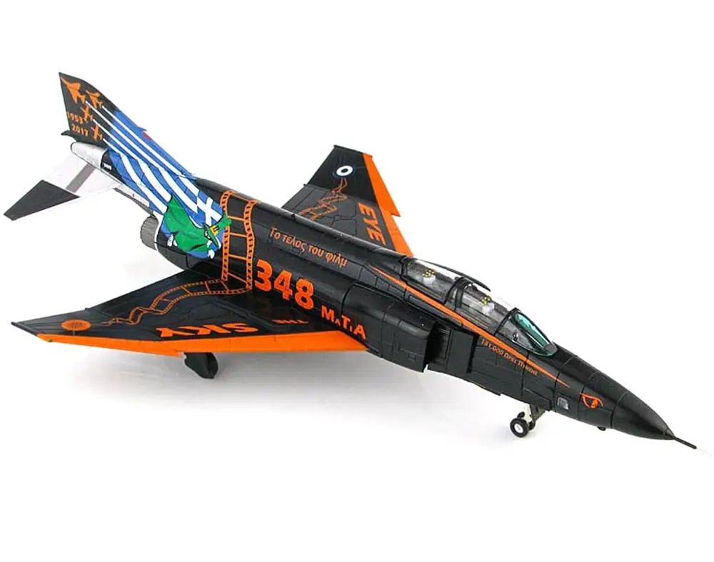 HM HOBBY MASTER Phantom RF-4E конец этого фильма 1/72 литой самолет