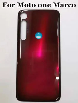 

10ps/Lots Original Battery Cover Back Door Housing rear Cover Case with Adhesive Sticker For Moto one marco Shell Replacement