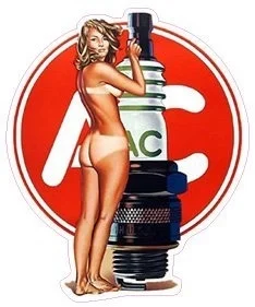 Для ac delco свечи зажигания Соблазнительная девушка наклейка быстро