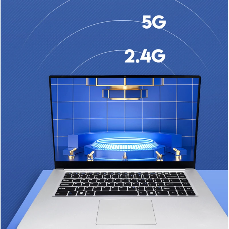 15.6 inch 4GB RAM 64GB SSD Notebook intel E8000 Quad Core Laptops 1920*1080 Win10 slim Notebook Com