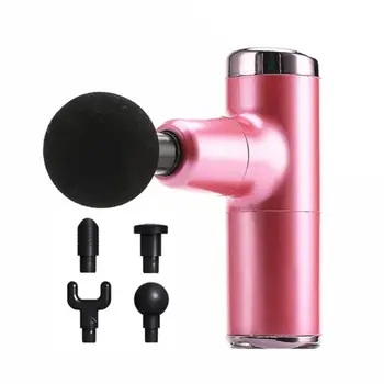 

Mini Massage Gun Vibration Muscle Massager Exercising Muscle Pain Relief Body Relaxation Fascial Gun Fitness Equipment Women Men