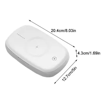 

3-in-1 Phone UV Smartphone Sanitizer and Wireless Charger Multi-Function box A2UE