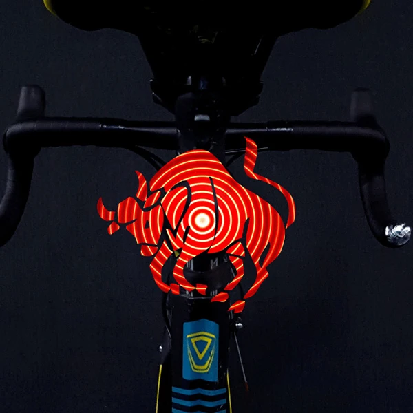 Top ABUO-Bicycle And Motorcycle Electric Car Remote Control Tail Light Diy Picture Amazing Intelligent Steering Remote Control Tail 6
