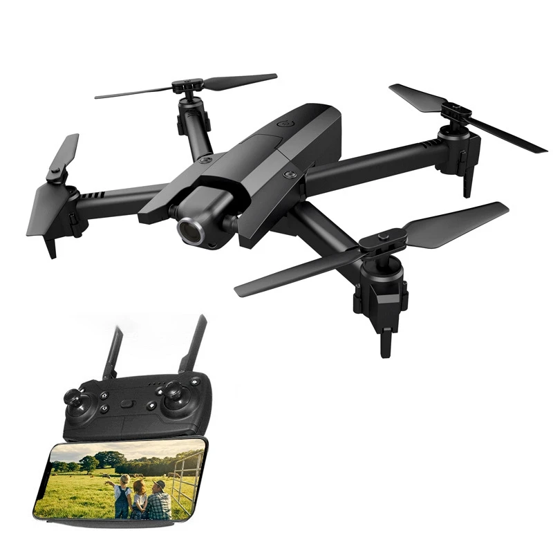 

AMS-Global Drone GW106 RC Drone Quadcopter with 4K HD WiFi FPV Camera Hight Hold Mode Quadrocopter Foldable Arm Helicopter Child