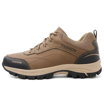

Autumn winter new style plus cashmere cotton shoes large size outdoor shoes hiking shoes dad shoes
