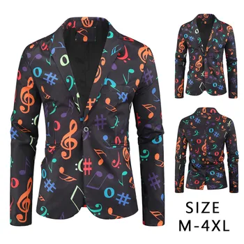 

Men Autumn Winter Printed Trench Coat Jacket Cardigan Long Sleeve Outwear Blouse Button Pocket Shirts M-3XL camisa masculina ca