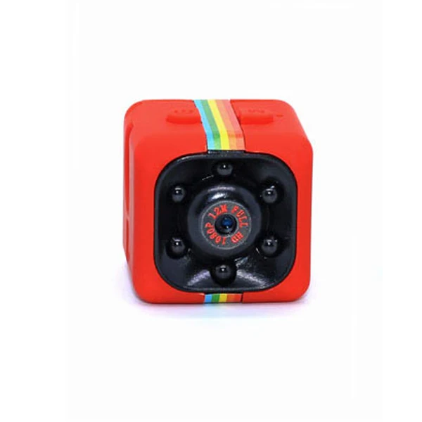 1 шт. мини-камера HD 1080P ночного видения Видеокамера портативное Обнаружение движения DV LHB99 - Цвет: Красный