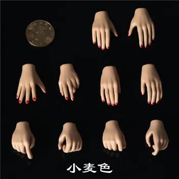 

1/6 Scale Female Soldier Hand Model, Replaceable Hand Model Suitable for Female Soldier Encapsulated Body Hand Model Garage Kit