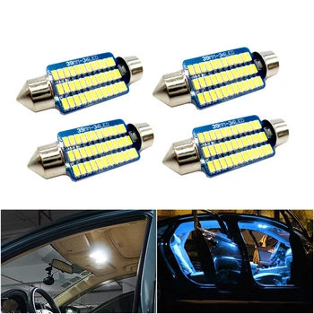 

4x C5W LED CANBUS Bulb Festoon Dome Reading License Plate Lights For BMW E46 E36 E90 E60 E61 E91 F10 F11 X5 E53 M F20 X3 E87