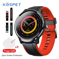 Kospet-smartwatch ip68 unissex com pulseira, relógio inteligente esportivo, à prova d'água, android e ios com monitor de frequência cardíaca
