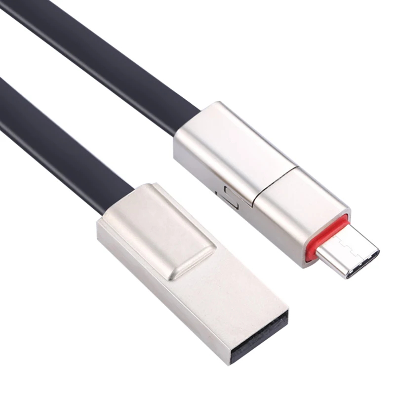 Micro Silver Black Moucit1.5M Micro USB Восстановленный кабель и кабель usb type C для samsung Galaxy S9 S8 Xiaomi Mi6 huawei кабель для быстрой зарядки телефона - Цвет: Micro Silver Black