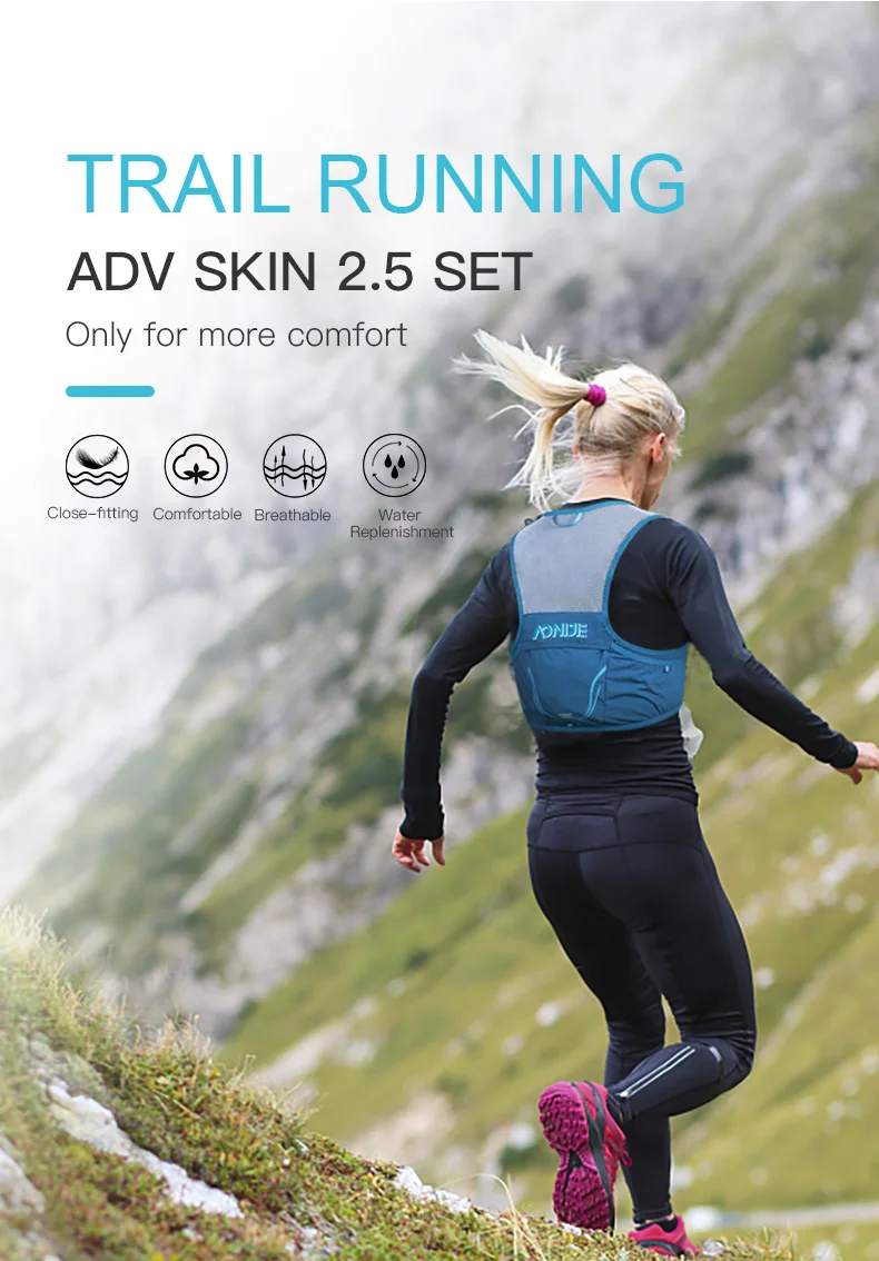 AONIJIE 2.5L Lightweight Hydration Vest