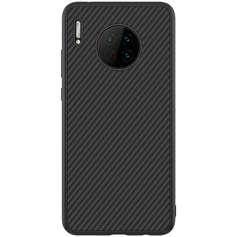 Чехол для huawei mate 30 NILLKIN из синтетического углеродного волокна и нейлона в клетку с текстурой бампера задняя крышка для huawei mate 30 Чехол
