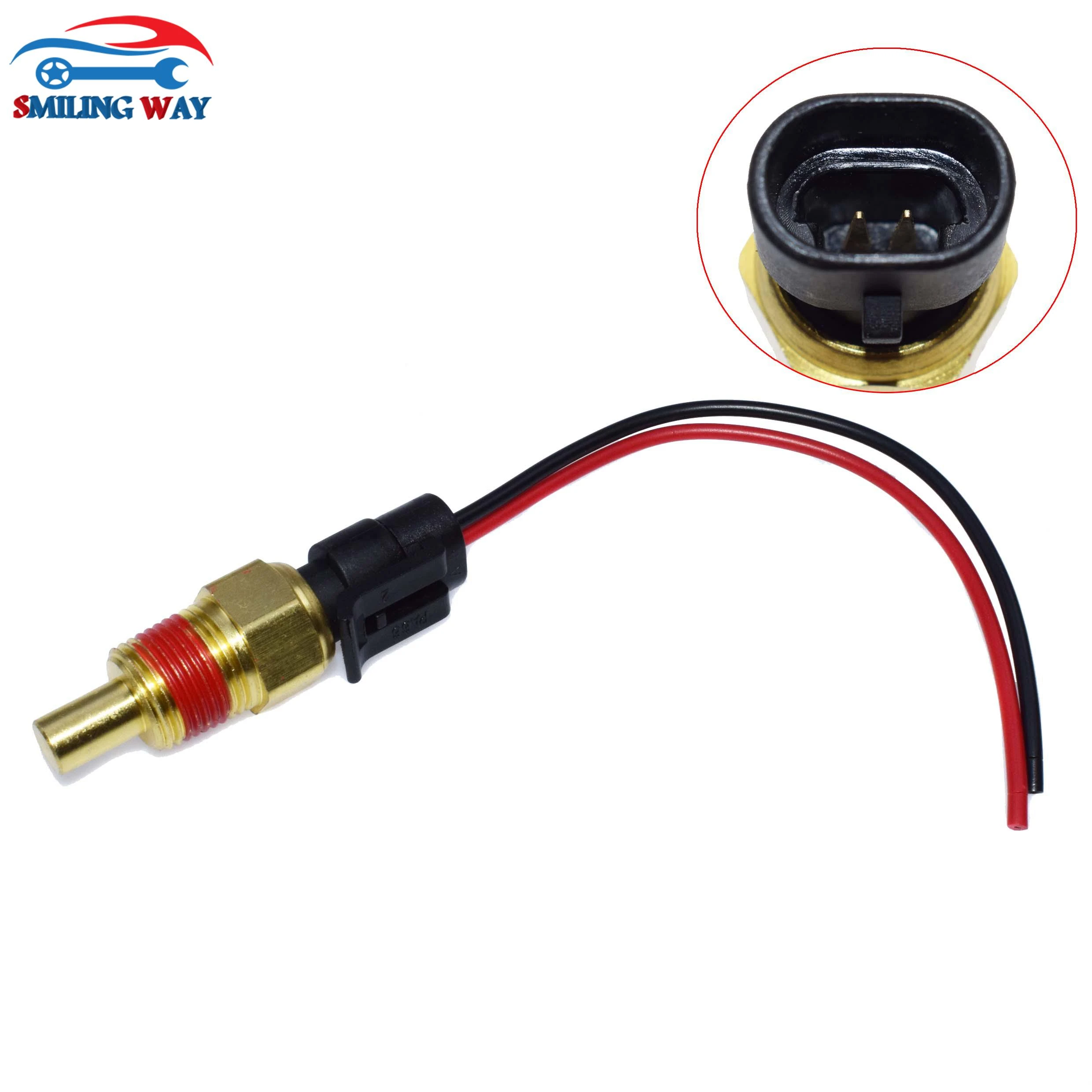 Engine Coolant Temperature Sensor & Connector Harness Plug For