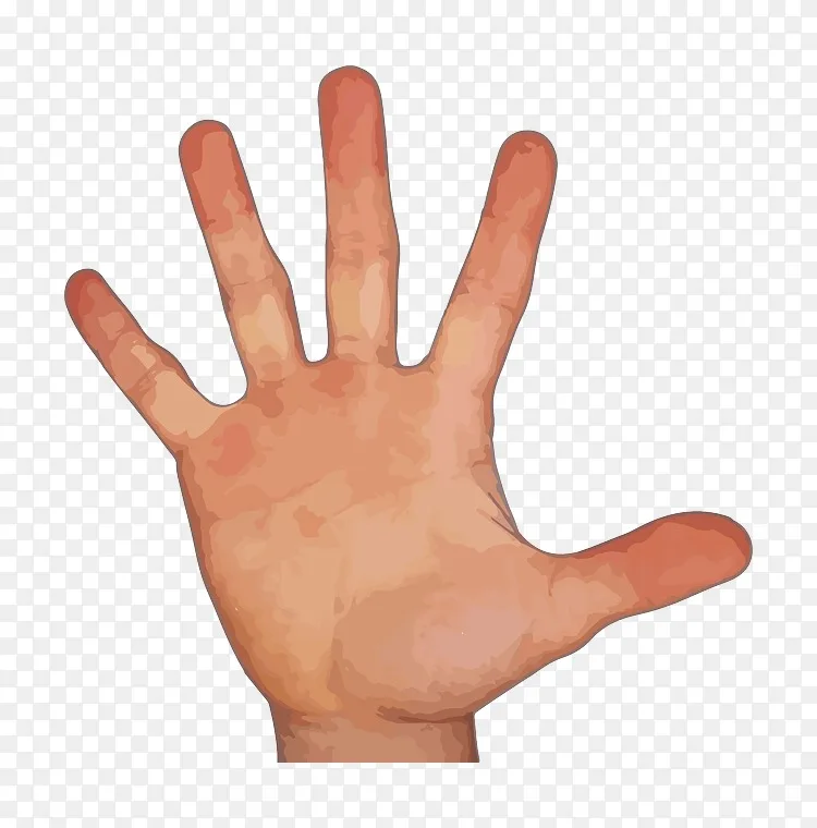 五指手像素手pngpng图片素材免费下载 图片编号 Png素材网