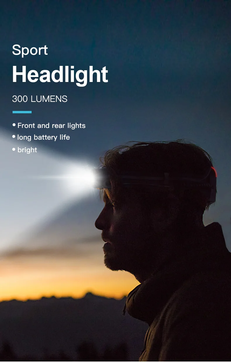 Waterproof Adjustment Sensing Headlight