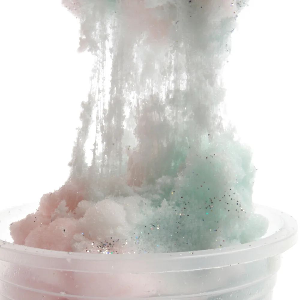 Colorful Mixing Cloud Cotton Candy Slime Fluffy Polymer Anti Stress Slime Sludge Cotton Mud Toy Toys For Children #A