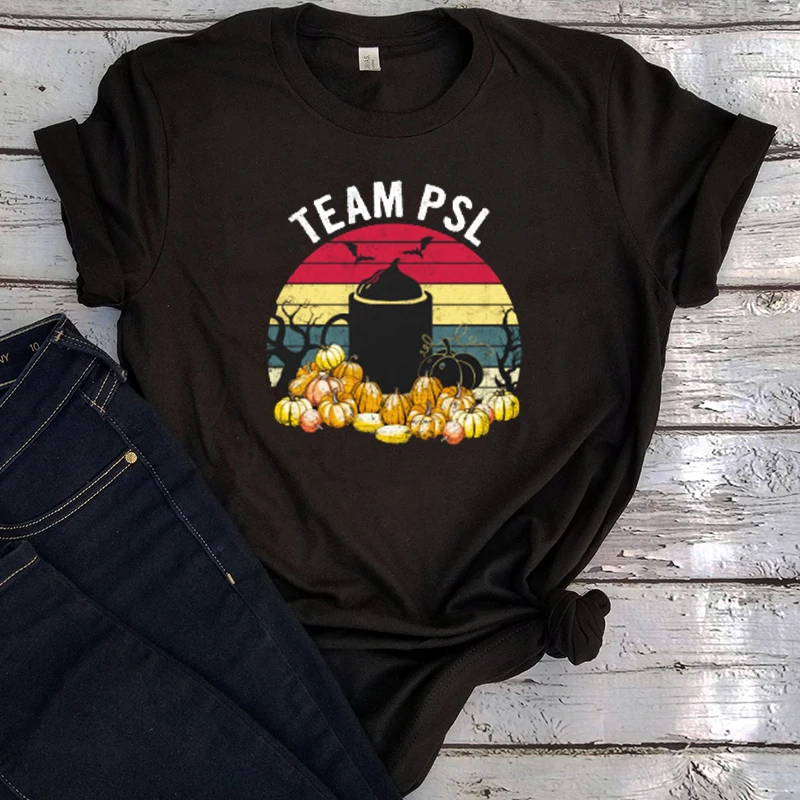 

Pumpkin Shirt Vintage Lover Gift Women Shirts Pumpkin Halloween 2020 Team Tee Streetwear Graphic Tees Girls Fashion New