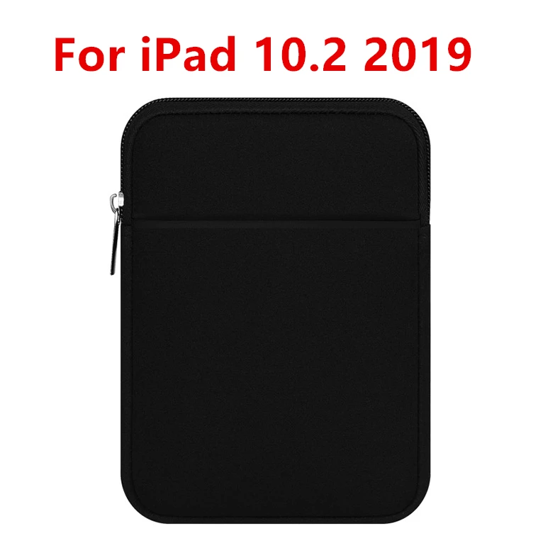Black 10.2 Для iPad 9,7 чехол для планшета Чехол-карман для iPad Air 2/1 Pro 10,5 Pro 11 Mini 4 Обложка для iPad Air 10,5 10,2 Coque - Цвет: Black 10.2
