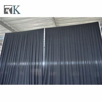 

Adjustable pipe and stage backdrop event drape decorate wedding tent hall room decor