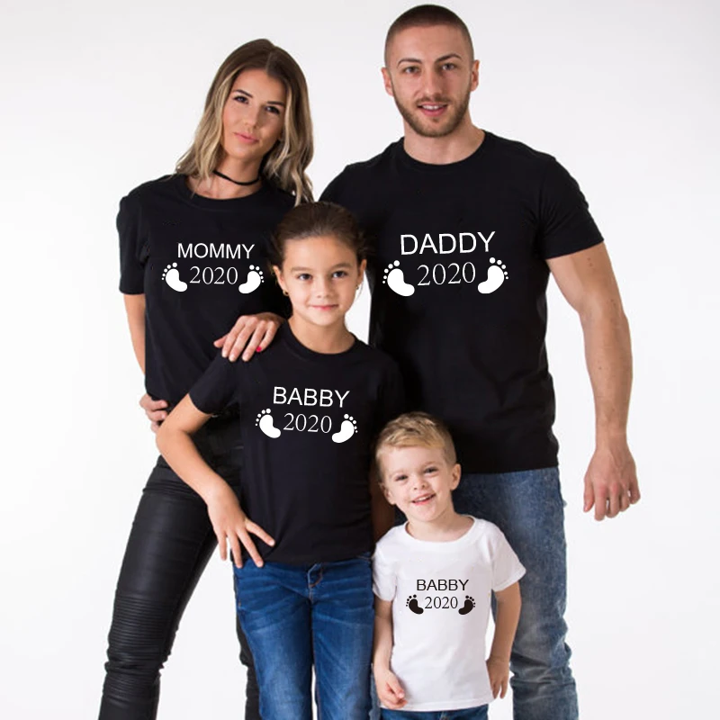 mom and newborn son matching outfits