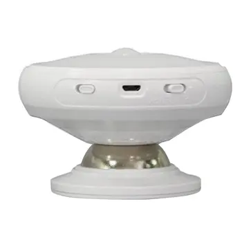 

Smart Creative 360 Degree Rotation Induction Night Light Human Body Infrared Sensor Light Bettery/Usb Charging Night Light