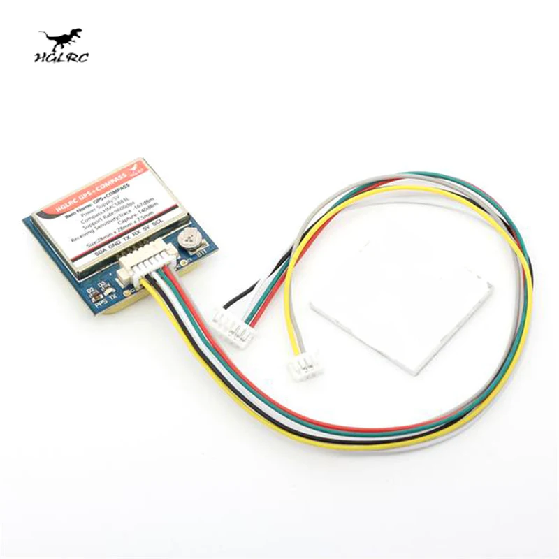 

HGLRC GPS+Guide 5V U8 GPS HMC5883L Guide Module for RC Drone FPV Racing Flight Controller Parts Accessories
