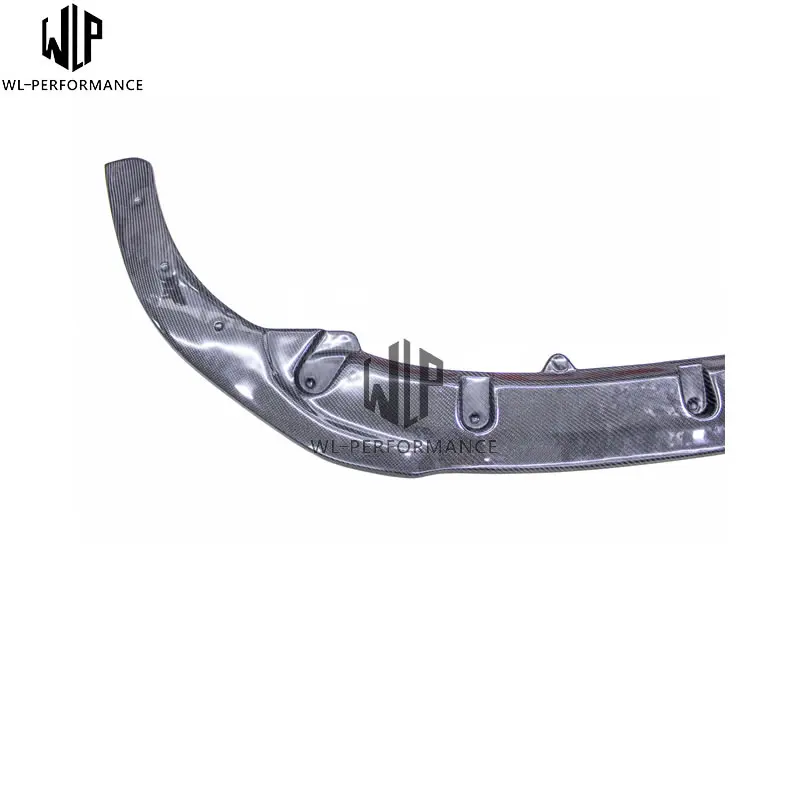 Golf 6 GIT Carbon Fiber RZ splitter Car front bumper lip Spoiler Car body kit For Volkswagen Golf6 GIT exclusive use 10-13
