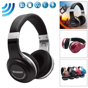 

Wireless Headphones Bluetooth 4.1 Headset Noise Cancelling Over Ear With Microph For iPhone Samsung Xiaomi Stereo Headset #30