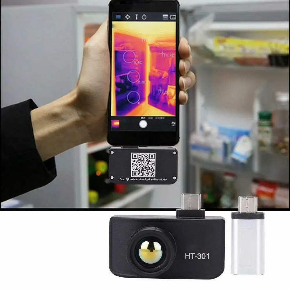 

Infrared Imager XR Imaging Camera Ir Thermal Imager Night Vision Android TYPE-C OTG Support Video Pictures HT-101 HT-201 HT-301